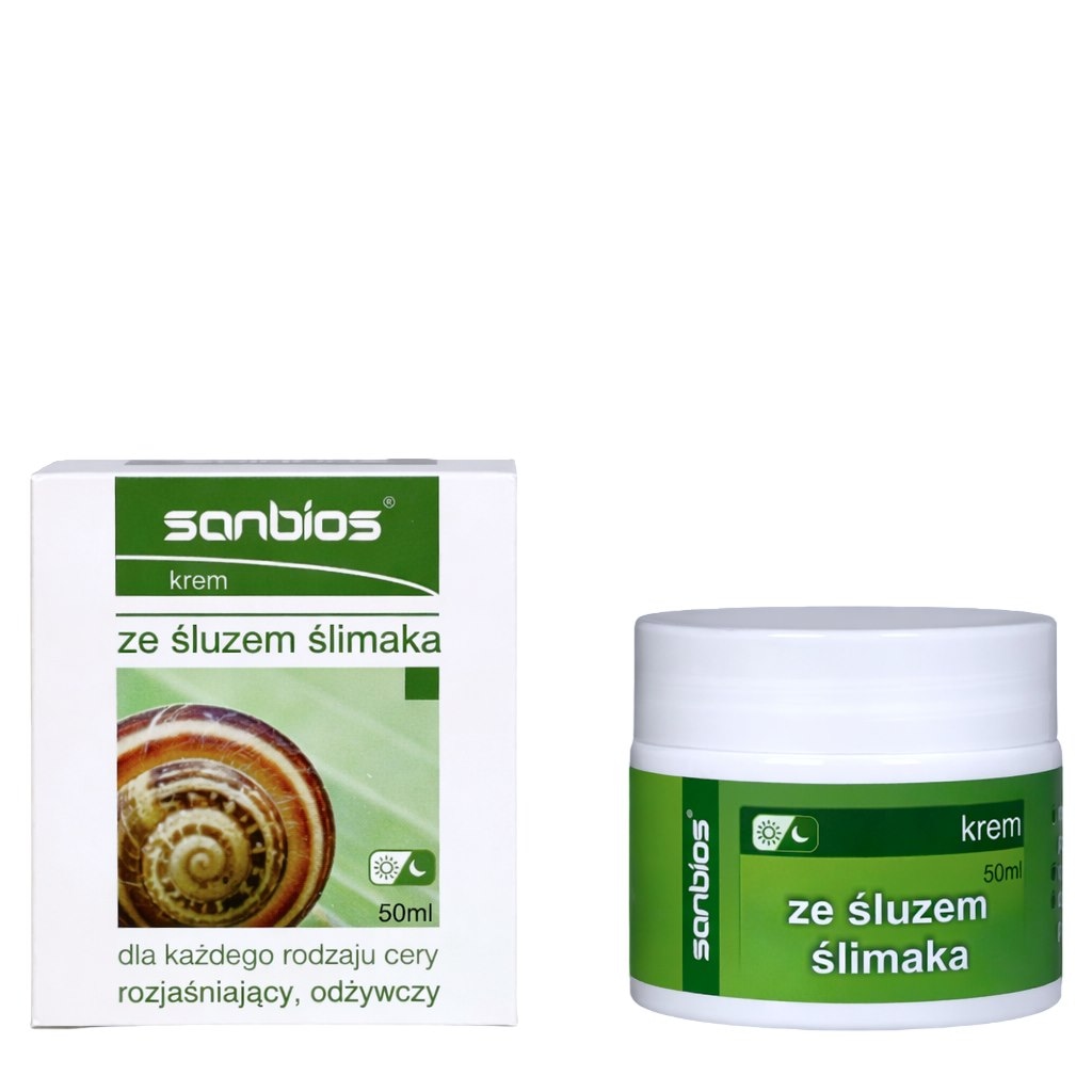SANBIOS Krem ze śluzem ślimaka 50ml