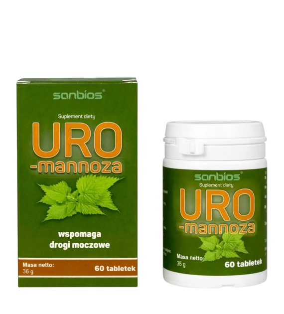 SANBIOS URO-mannoza 60 tabl.