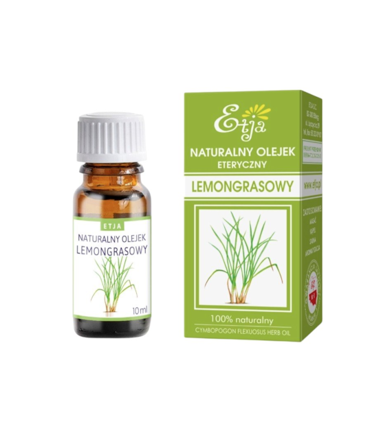 ETJA Olejek eteryczny naturalny - Lemongrasowy 10ml