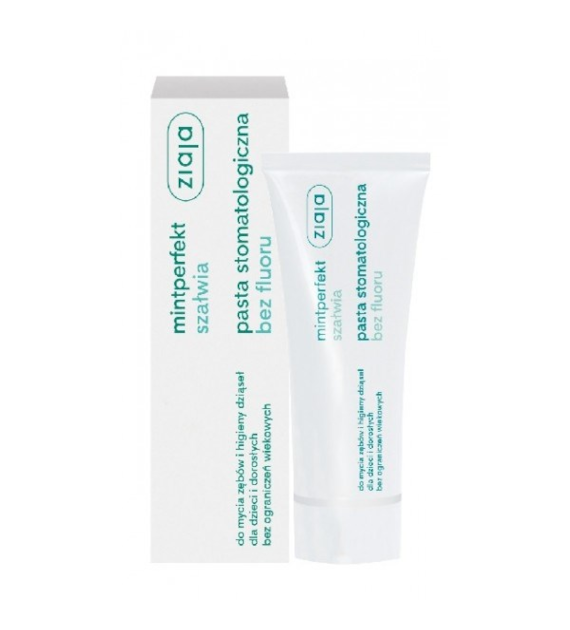 Pasta szałwiowa bez fluoru MintPerfekt 75ml ZIAJA