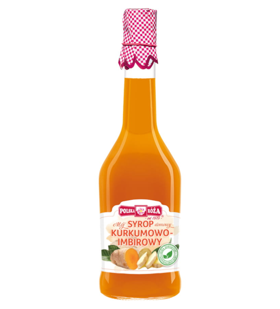 Syrop kurkumowo-imbirowy 500ml POLSKA RÓŻA