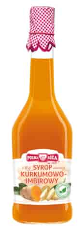 Syrop kurkumowo-imbirowy 500ml POLSKA RÓŻA