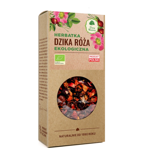 Herbatka Dzika róża 100g BIO DARY NATURY