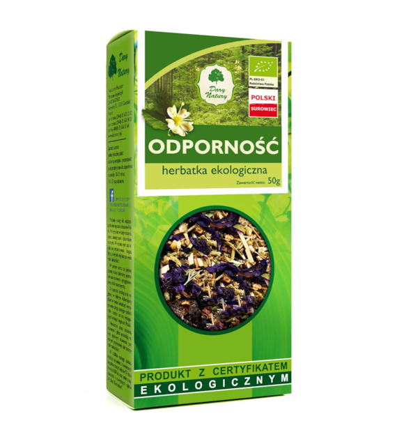 Herbatka Odporność BIO 50g DARY NATURY