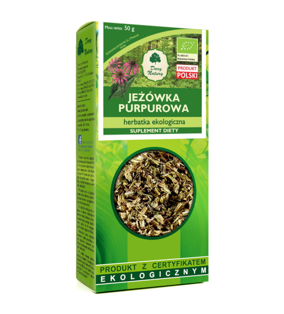 Jeżówka purpurowa BIO 50g DARY NATURY - suplement diety