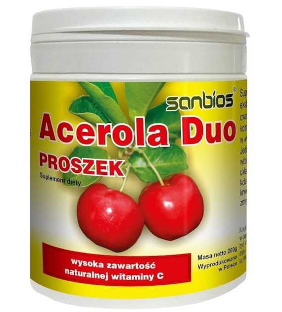 SANBIOS Acerola Duo proszek 200g