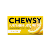 CHEWSY Gumy do żucia o smaku cytrynowym z ksylitolem 15g (10 gum)