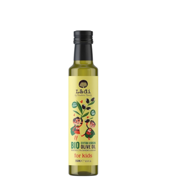LADI Oliwa z oliwek extra virgin dla dzieci BIO 250ml TSOUDEROS LTD