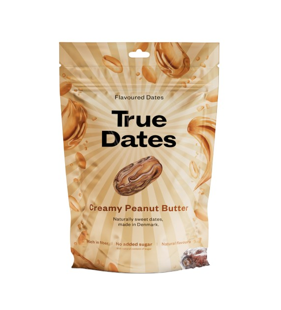 TRUE DATES Creamy Peanut Butter 100g - daktyle o smaku masła orzechowego