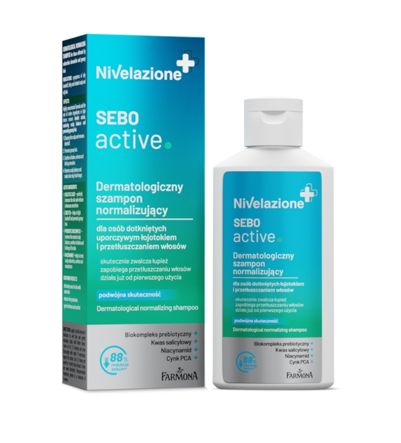 NIVELAZIONE Szampon dermatologiczny normalizujący 100ml FARMONA