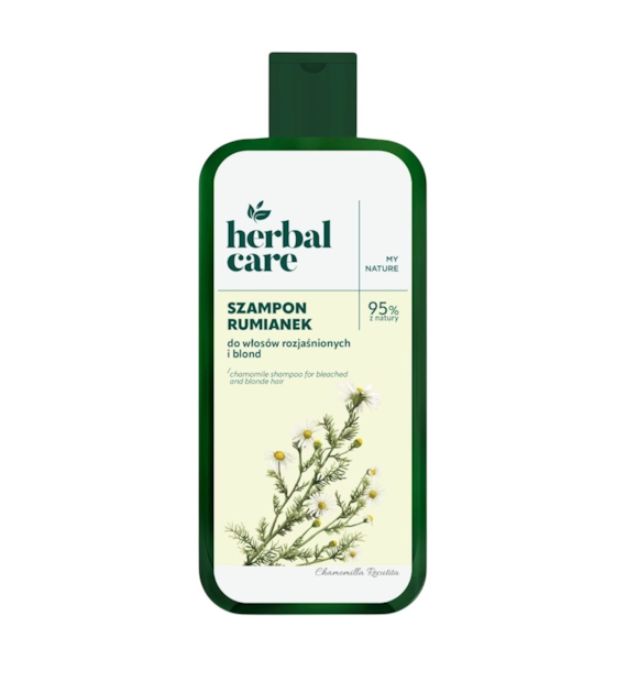 HERBAL CARE Szampon RUMIANEK do włosów rozjaśnionych i blond 330ml FARMONA