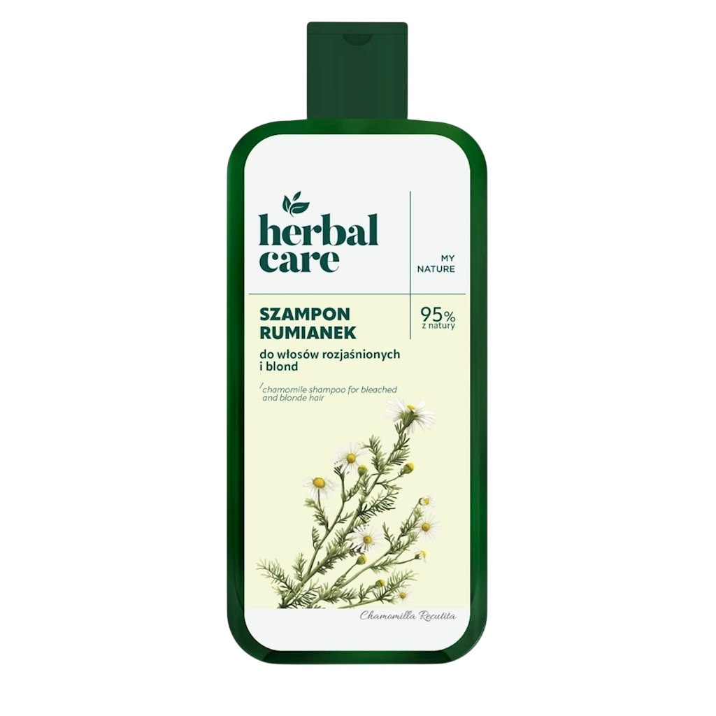 HERBAL CARE Szampon RUMIANEK do włosów rozjaśnionych i blond 330ml FARMONA