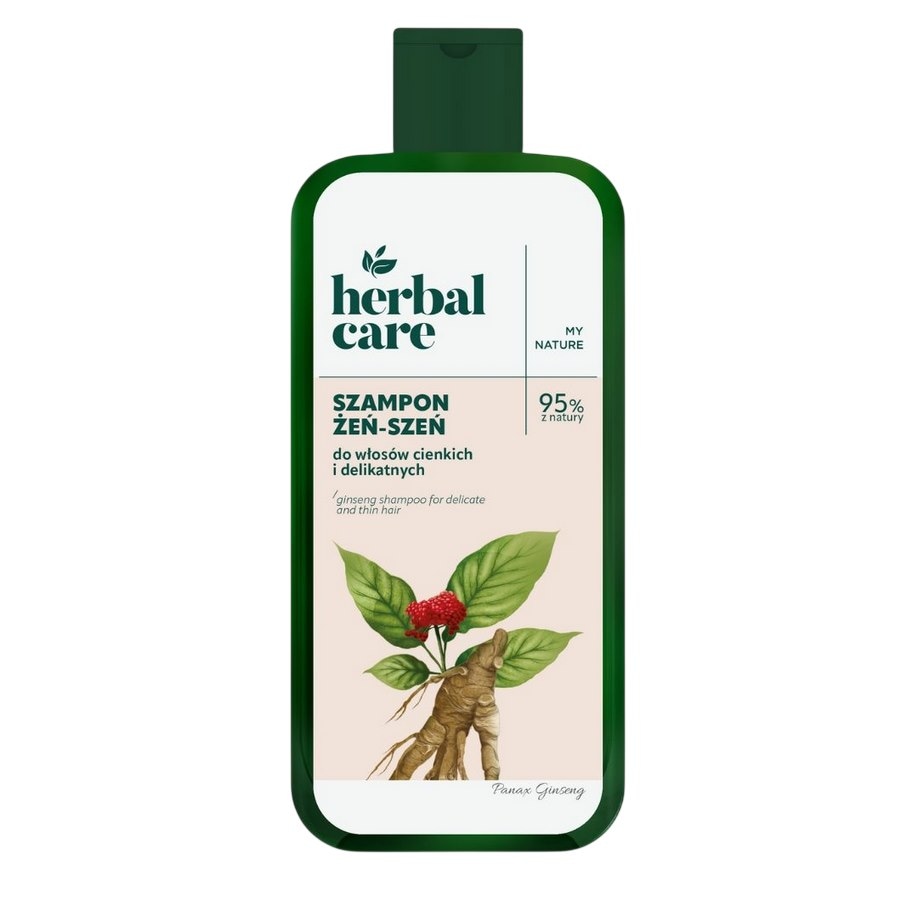 HERBAL CARE Szampon ŻEŃ-SZEŃ do włosów cienkich i delikatnych 330ml FARMONA