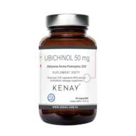 KENAY Ubichinol 50mg, 60kaps. - aktywny Koenzym Q10