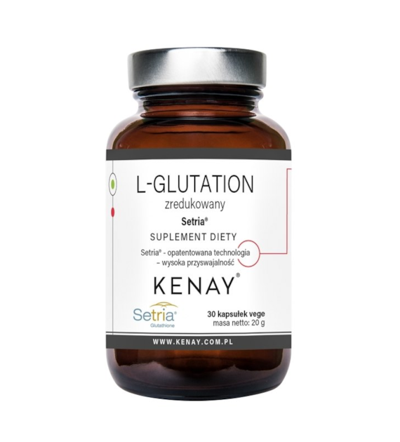 KENAY L-Glutation zredukowany Setria 500mg, 30 kaps.