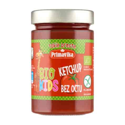 PRIMAVIKA Ketchup dla dzieci bez dodatku octu BIO 315g