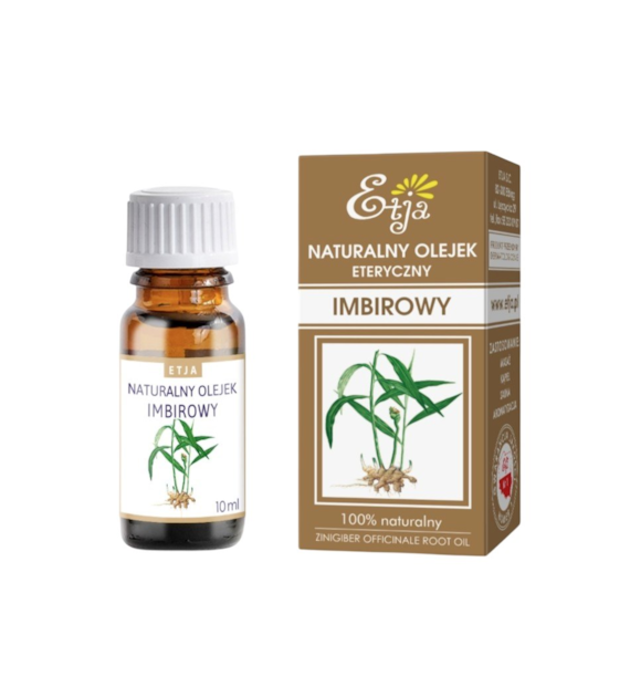 ETJA Olejek eteryczny naturalny - Imbirowy 10ml
