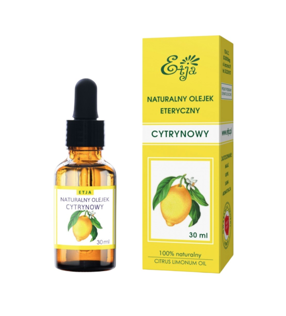 ETJA Olejek eteryczny naturalny - Cytrynowy 30ml