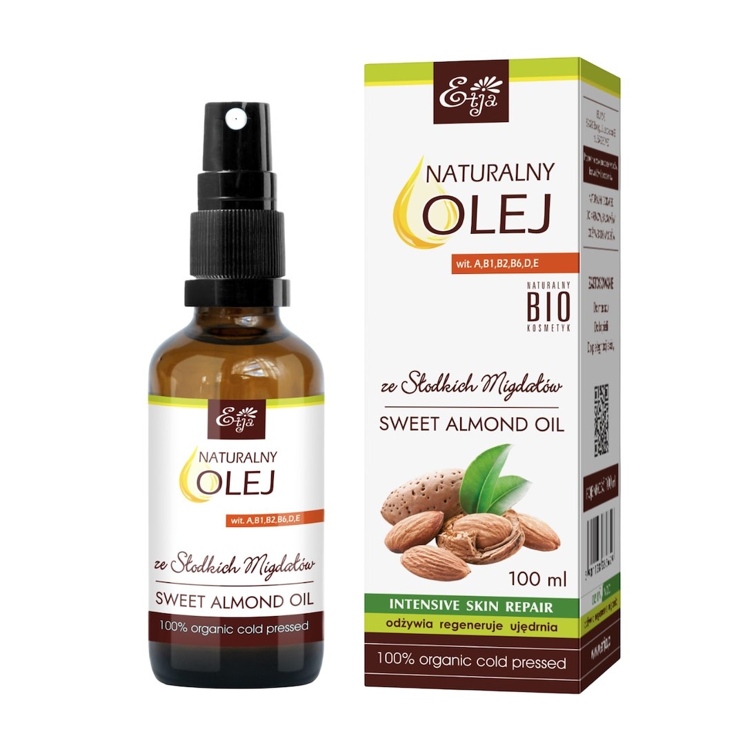 ETJA Olej ze Słodkich Migdałów EKO 100ml