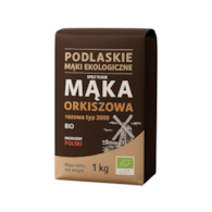 Mąka orkiszowa razowa typ 2000 BIO 1kg BIOLIFE - PODLASKIE EKOLOGICZNE