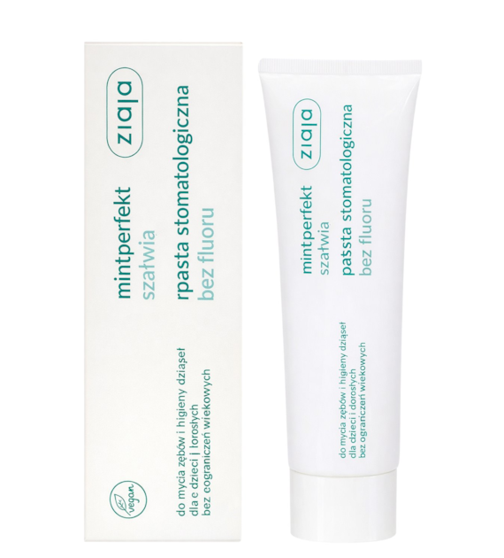 Pasta szałwiowa bez fluoru MintPerfekt 75ml ZIAJA