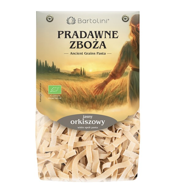 BARTOLINI Makaron orkiszowy jasny wstążka (tagliatelle) BIO 250g