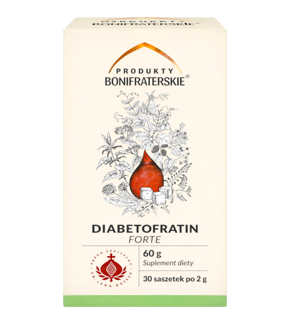 Diabetofratin Forte 30*2g PRODUKTY BONIFRATERSKIE