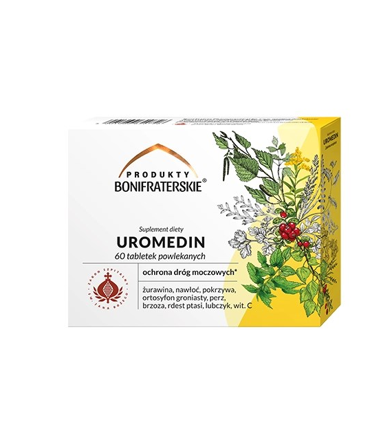 Uromedin 60 tabl. powlekanych PRODUKTY BONIFRATERSKIE