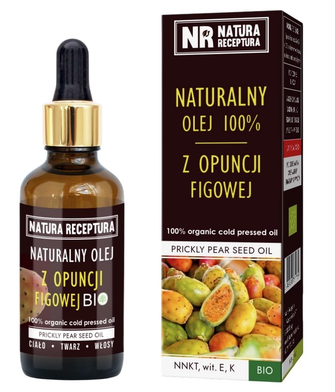 Olej z opuncji figowej 100% naturalny 50ml NATURA RECEPTURA