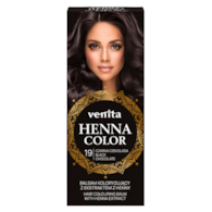 VENITA henna tuba nr 19 czarna czekolada 75ml - balsam koloryzujący