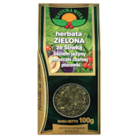 NATURA-WITA Herbata zielona ze śliwką, liściem jeżyny, porzeczki i poziomki 100g