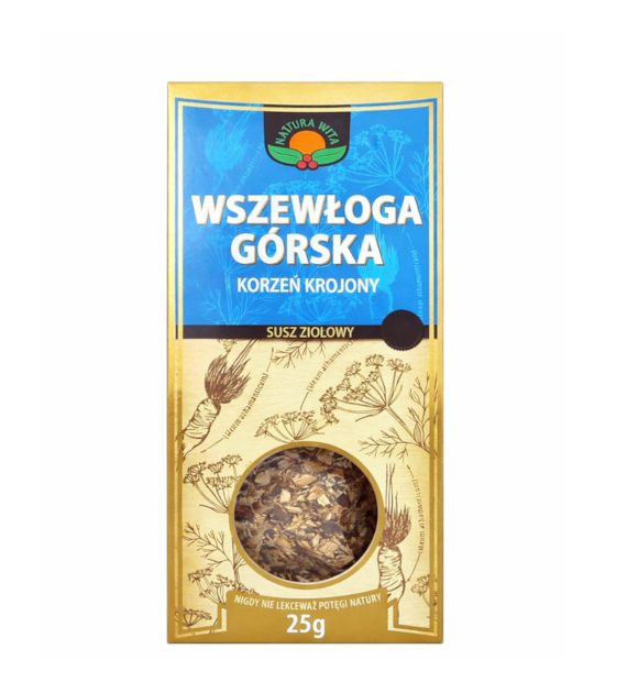 NATURA-WITA Wszewłoga Górska - korzeń krojony 25g