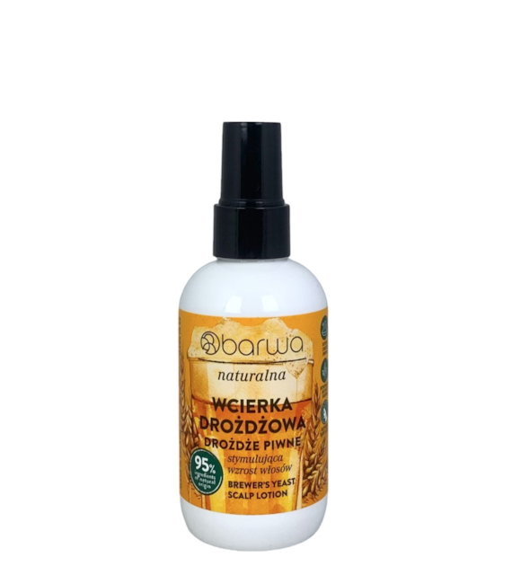 Wcierka drożdżowa stymulująca wzrost włosów spray 100ml BARWA NATURALNA