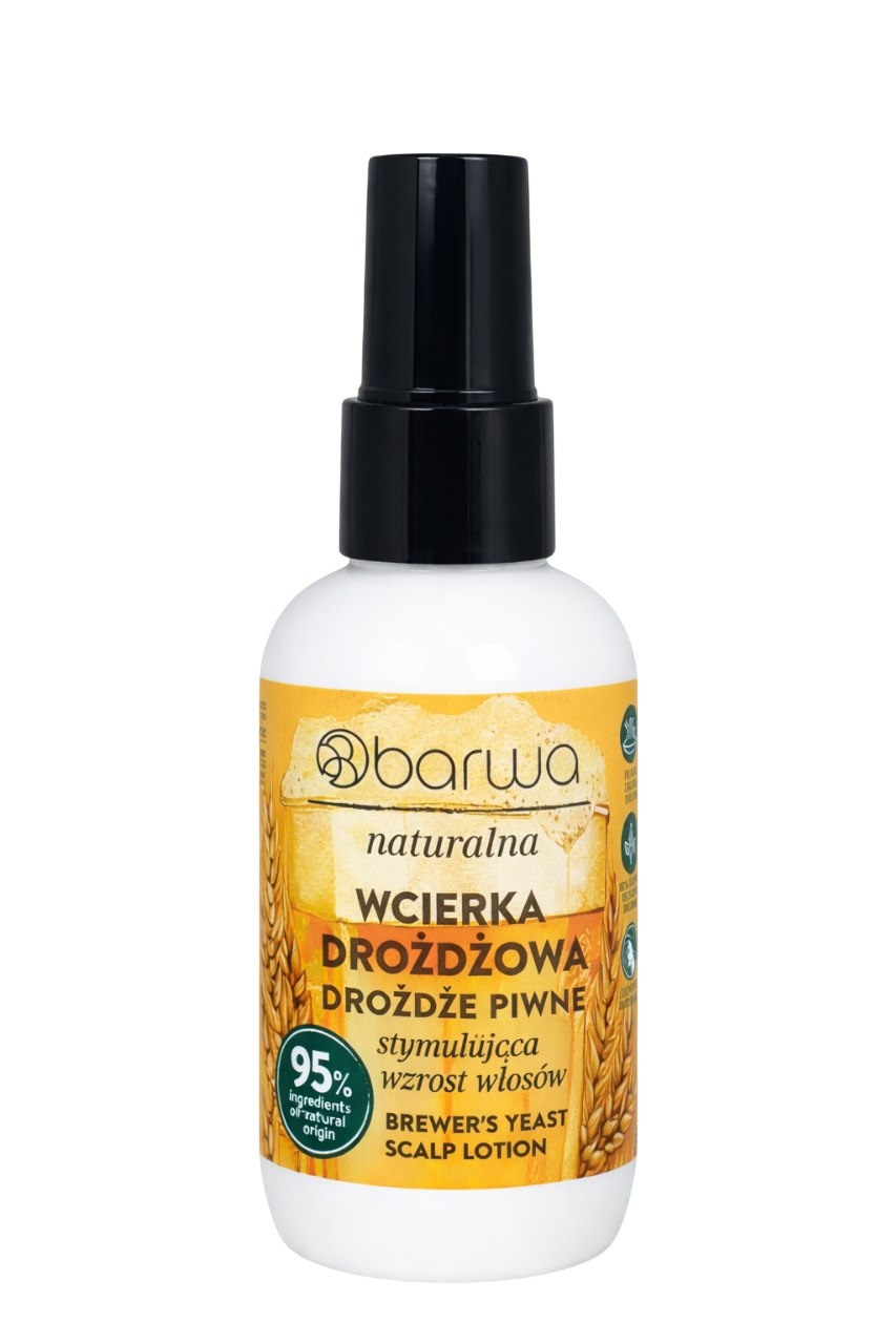Wcierka drożdżowa stymulująca wzrost włosów spray 100ml BARWA NATURALNA