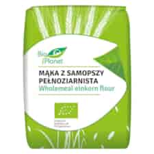 BIO PLANET Mąka z samopszy pełnoziarnista BIO 1 kg