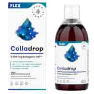 AURA HERBALS Colladrop FLEX płyn - kolagen morski 5000 mg, 500ml