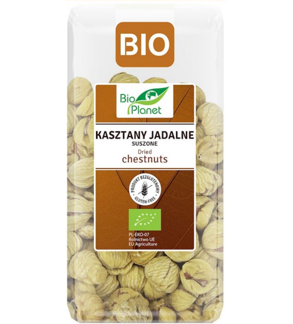 BIO PLANET Kasztany jadalne suszone obrane BIO 400g