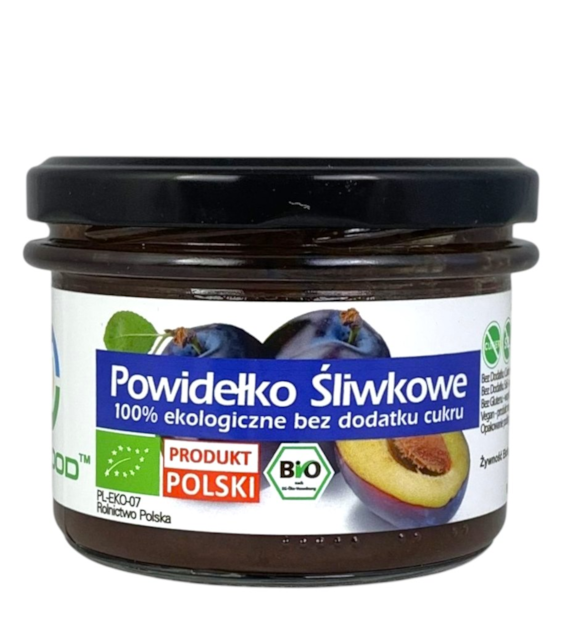 BIO FOOD Powidełko śliwkowe bez dodatku cukru BIO 180g