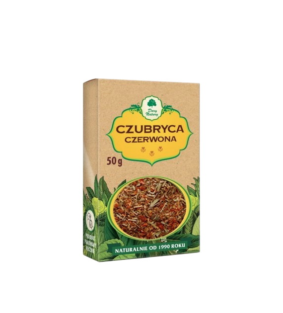 Czubryca czerwona 50g DARY NATURY