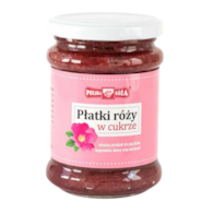 Płatki róży w cukrze 320g POLSKA RÓŻA