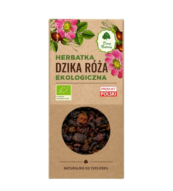 Herbatka Dzika róża 100g BIO DARY NATURY