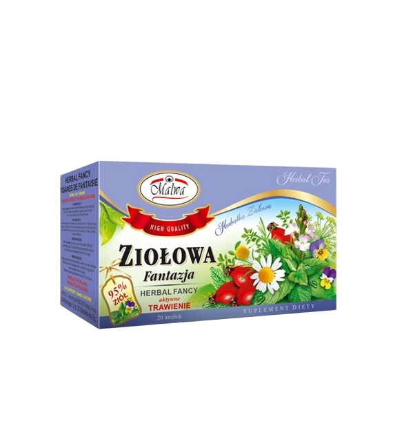 Herbatka ZIOŁOWA FANTAZJA trawienie 20*2g MALWA
