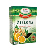 Herbata zielona z imbirem i cytryną 100g MALWA
