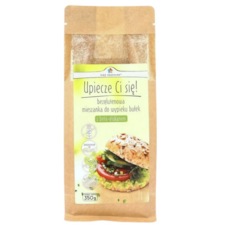 PIĘĆ PRZEMIAN Mieszanka do wypieku bułek z beta-glukanem bezglutenowa 350g