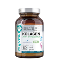 SILVER Kolagen Arthro + Beauty proszek typ  I + II 80g MyVita
