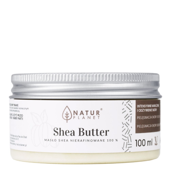 Masło Shea nierafinowane 100ml NATUR PLANET