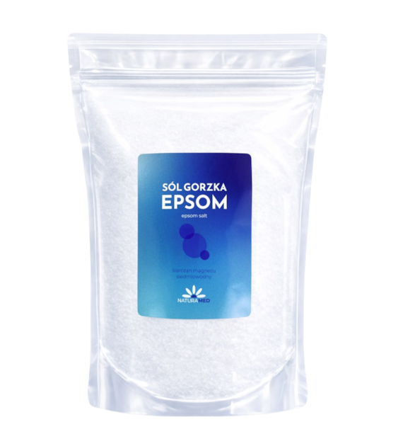 NATURA-MED Sól gorzka EPSOM 3kg - siarczan magnezu