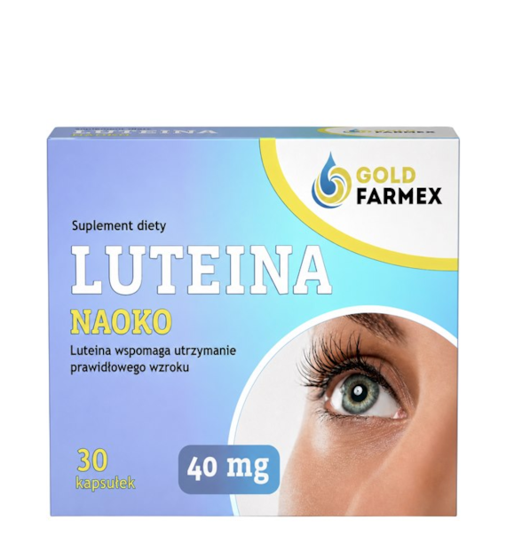 GOLDFARMEX Luteina NAOKO 40mg, 30 kaps.