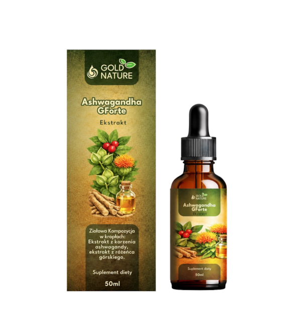 GOLDFARMEX Ashwagandha GForte krople 50ml