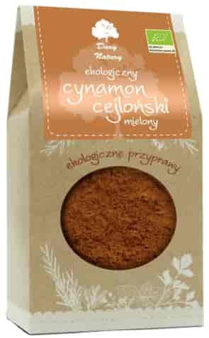 Cynamon Cejloński mielony BIO 200g DARY NATURY